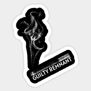 Guilty Remnant Sticker